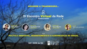 4º Encontro Virtual da Rede - Política Ambiental, desmatamento e o agronegócio no Brasil 7