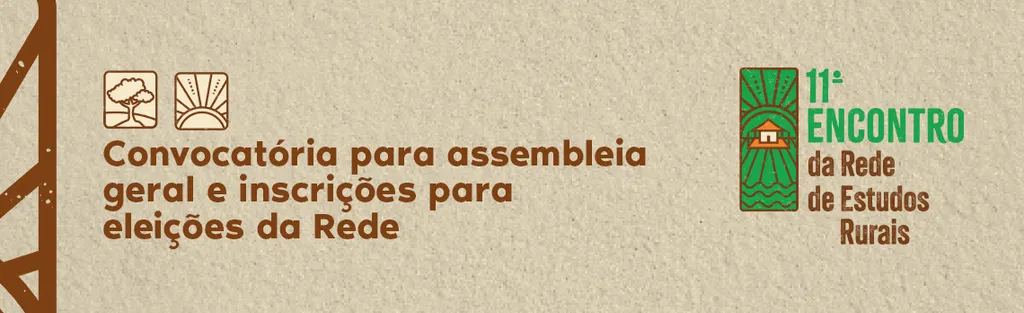 Avisos importantes para os associados: convocatória para assembleia geral e inscrições para eleições da Rede 1