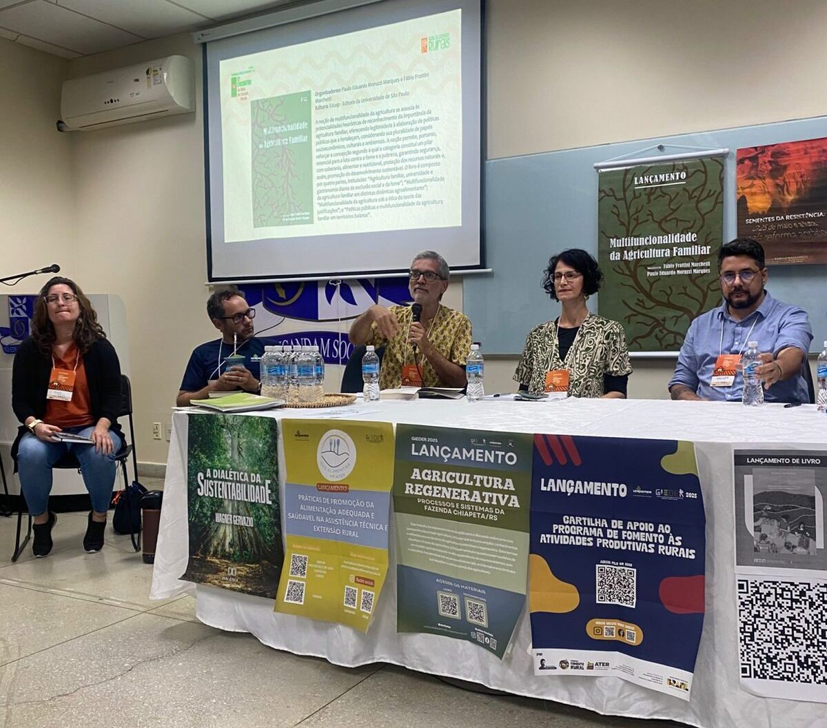 Debates sobre clima, água e produções culturais marcam o segundo dia do 11º Encontro da Rede de Estudos Rurais 1