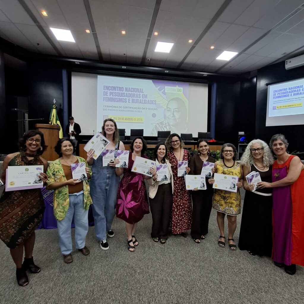 Prêmio Margarida Alves: pesquisa, organização e luta das mulheres rurais